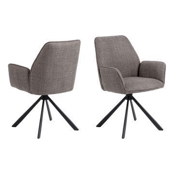 Καρέκλα τραπεζαρίας ESME 1 τμχ γκρι