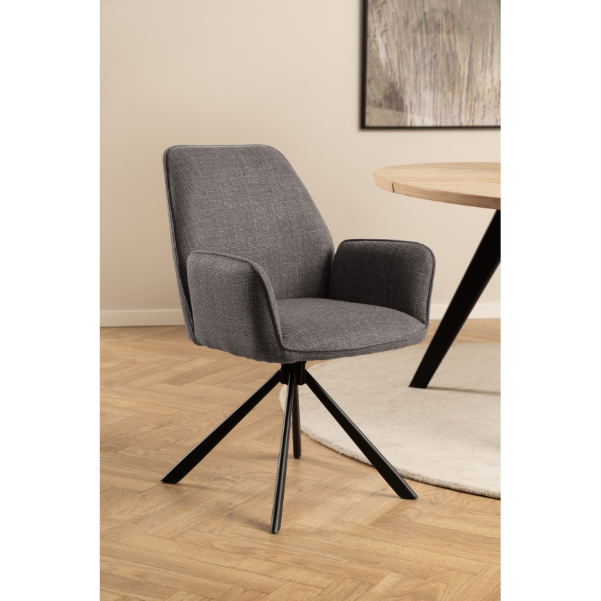 Καρέκλα τραπεζαρίας ESME 1 τμχ γκρι