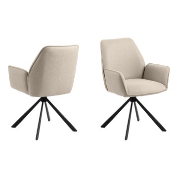 Καρέκλα τραπεζαρίας ESME 1 τμχ μπεζ