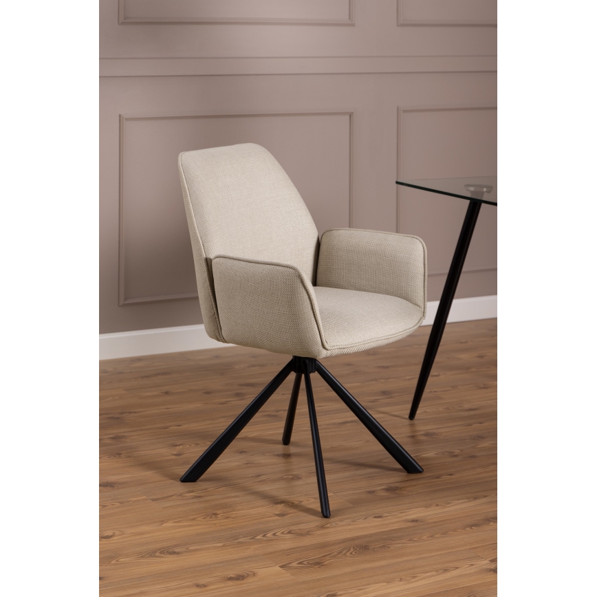 Καρέκλα τραπεζαρίας ESME 1 τμχ μπεζ