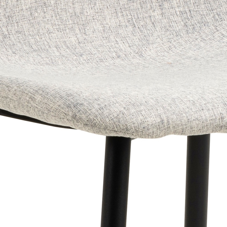 Καρέκλα τραπεζαρίας KAIA 1 τμχ ανοιχτό γκρι