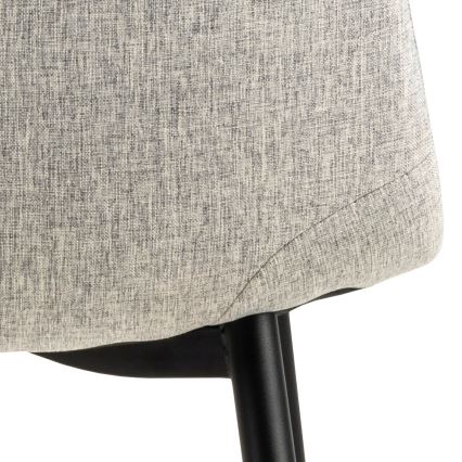 Καρέκλα τραπεζαρίας KAIA 1 τμχ ανοιχτό γκρι