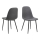 Καρέκλα τραπεζαρίας KAIA 1 τμχ σκούρο γκρι