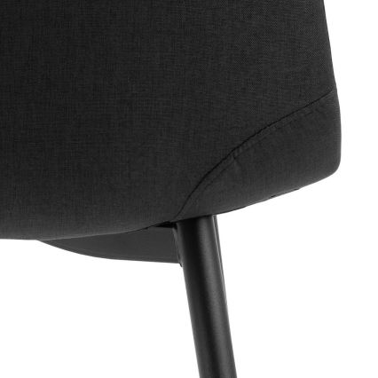 Καρέκλα τραπεζαρίας KAIA 1 τμχ μαύρο