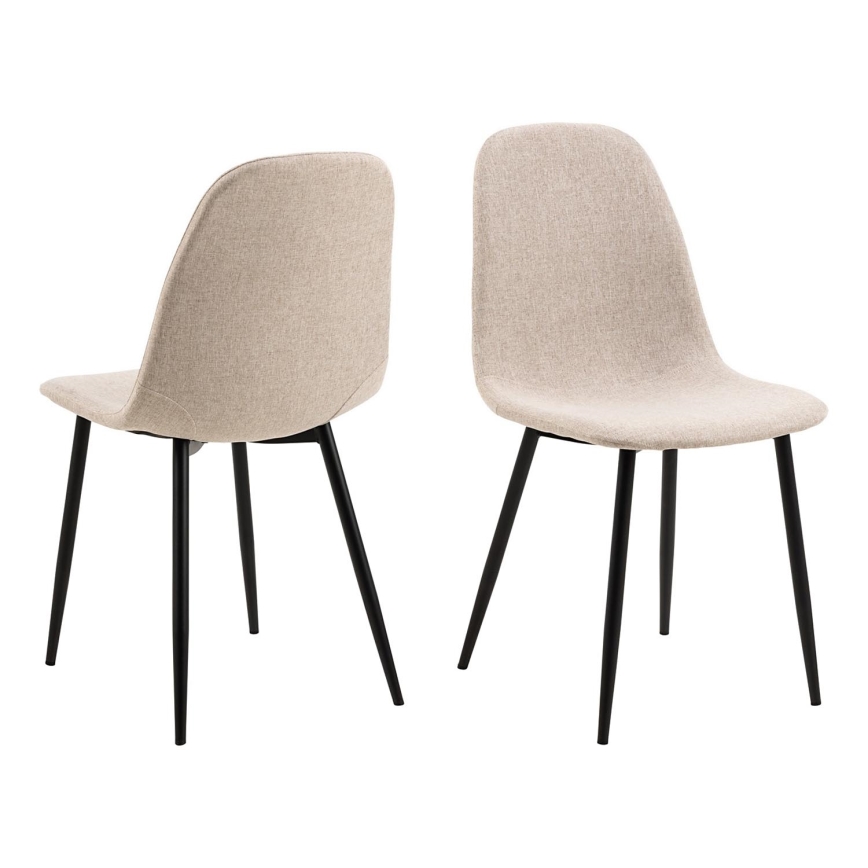 Καρέκλα τραπεζαρίας KAIA 1 τμχ μπεζ