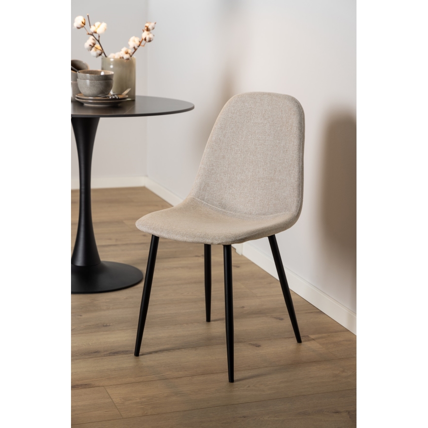 Καρέκλα τραπεζαρίας KAIA 1 τμχ μπεζ