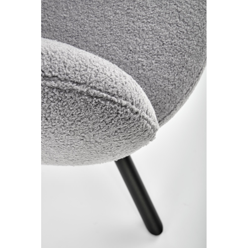 Καρέκλα τραπεζαρίας KIVA, 1 τεμ., γκρι