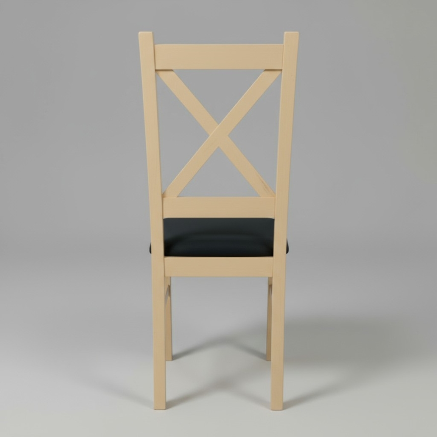 Καρέκλα τραπεζαρίας NATE δρυς sonoma/μαύρο