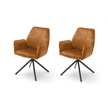 Καρέκλα τραπεζαρίας NEXORO, 1 τεμ., πορτοκαλί