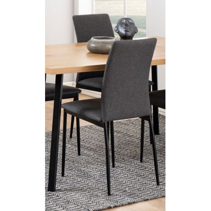 Καρέκλα τραπεζαρίας Sorin 1 τμχ γκρι