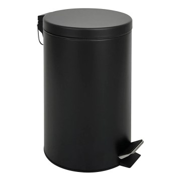 Κάδος απορριμμάτων 20 λτ. μαύρος