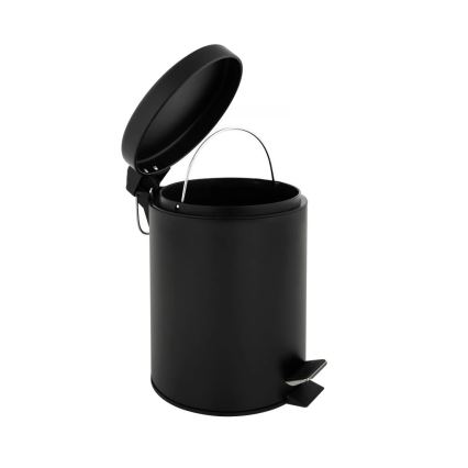 Κάδος απορριμμάτων 3 l, μαύρος
