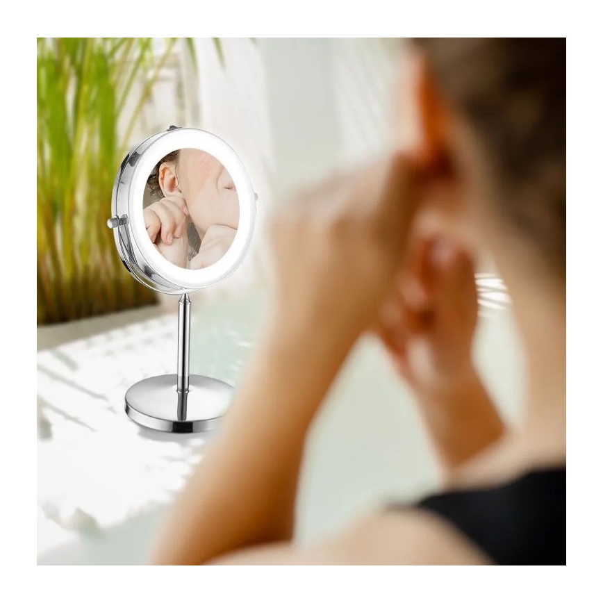 Καθρέφτης καλλωπισμού LED LED/3W/6V IP44