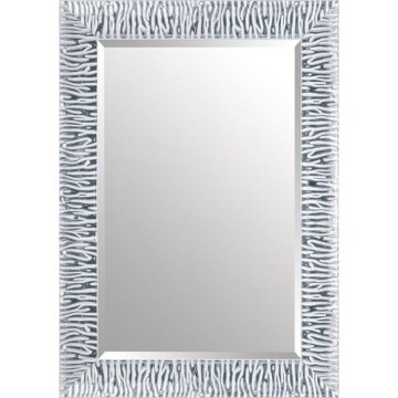 Καθρέφτης τοίχου MADOU 67x47 cm, ασημί