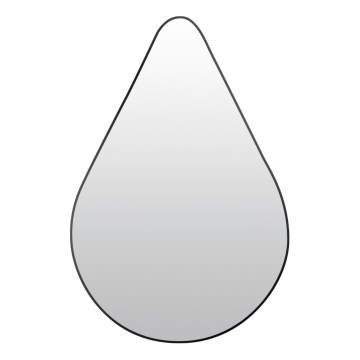 Καθρέφτης τοίχου RIVERSIDE 75 x 50 εκ. μαύρος