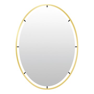 Καθρέφτης τοίχου SALEM 80x60 cm σε χρυσό