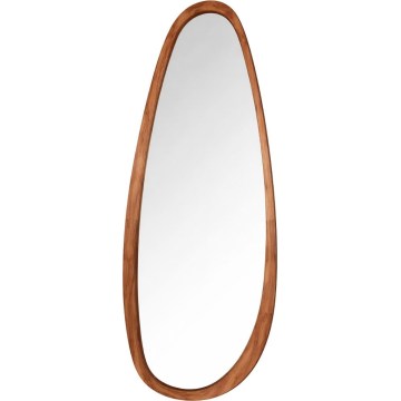 Καθρέφτης τοίχου VALERIA 150x70 cm, φινίρισμα καρυδιάς