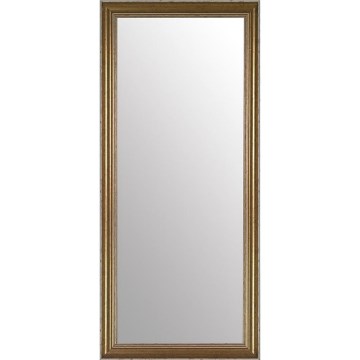 Καθρέφτης τοίχου ZINA 118x38 cm από ορείχαλκο