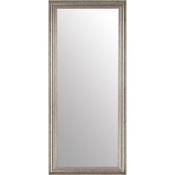Καθρέφτης τοίχου ZINA 118x38 εκ., ασημί