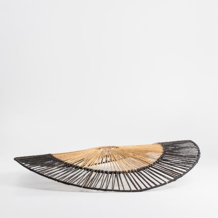 Καθολικό αμπαζούρ KERIA διάμ. 100 cm καφέ/μαύρο