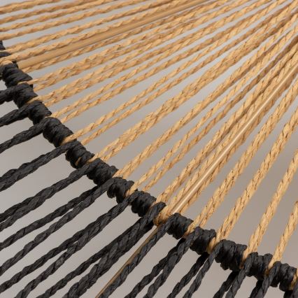 Καθολικό αμπαζούρ KERIA διάμ. 100 cm καφέ/μαύρο