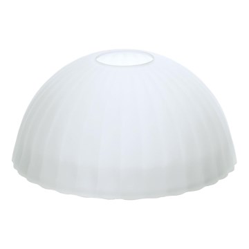 Καθολικό ανταλλακτικό γυαλί ROCCA E27, διάμ. 17 εκ., λευκό