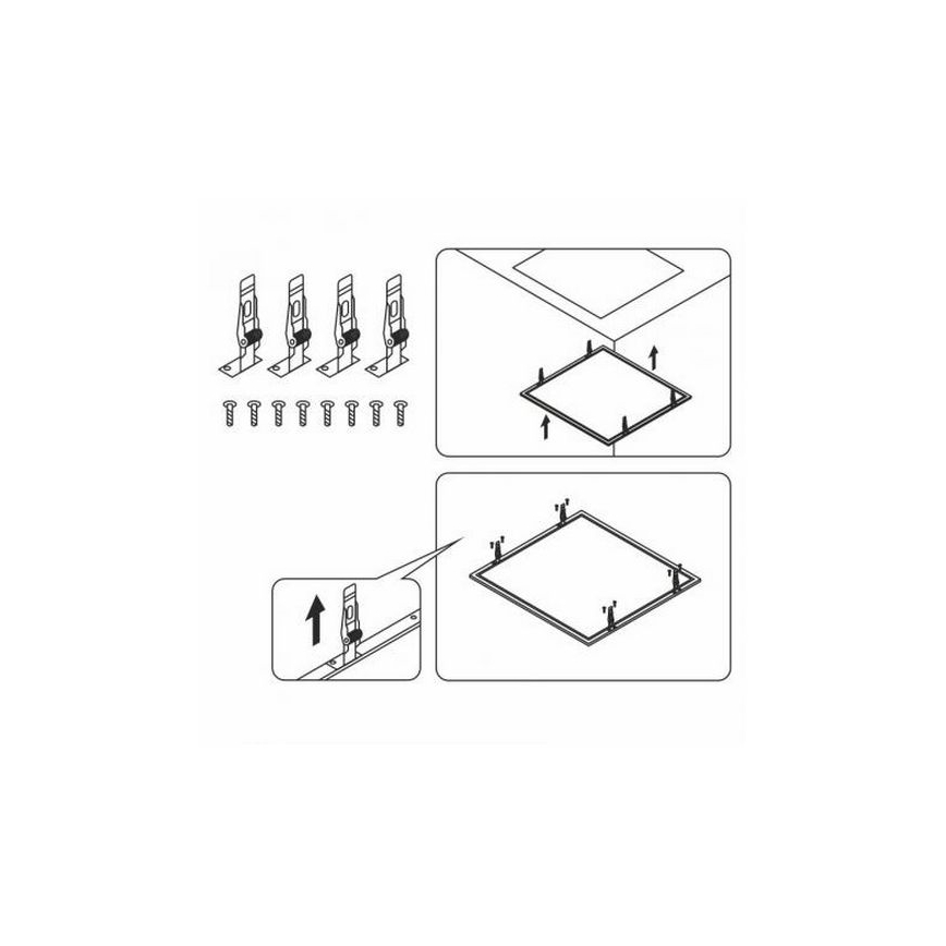 Κλιπ για πάνελ LED
