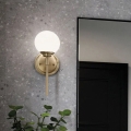 Kichler - Φωτιστικό τοίχου μπάνιου LED BENNO 1xG9/3W/230V IP44 ορείχαλκος