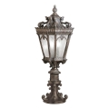 Kichler - Φωτιστικό εξωτερικού χώρου TOURNAI 2xE14/60W/230V IP44, φινίρισμα μπρονζέ