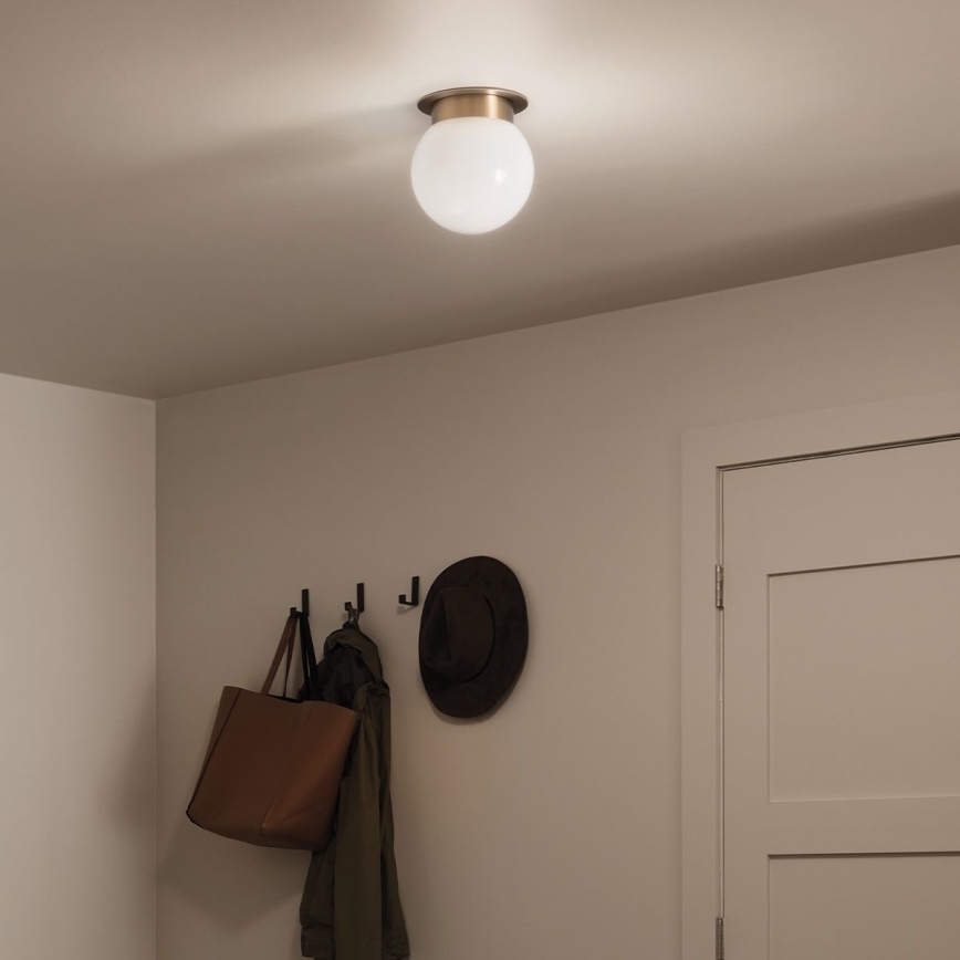 Kichler KL-ALBERS-F-G-CPZ-Φωτιστικό οροφής ALBERS 1xE27/40W/230V Ø20,3 εκ. χρυσό