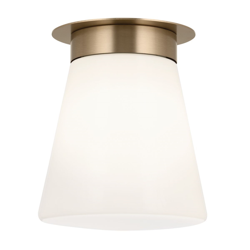 Kichler - Φωτιστικό οροφής ALBERS 1xE27/40W/230V διάμ. 21,6 cm μπρονζέ