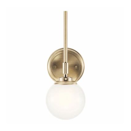 Kichler - Φωτιστικό τοίχου μπάνιου LED BENNO 1xG9/3W/230V IP44 ορείχαλκος