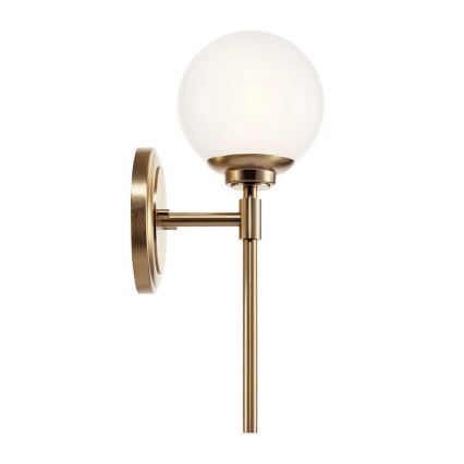 Kichler - Φωτιστικό τοίχου μπάνιου LED BENNO 1xG9/3W/230V IP44 ορείχαλκος