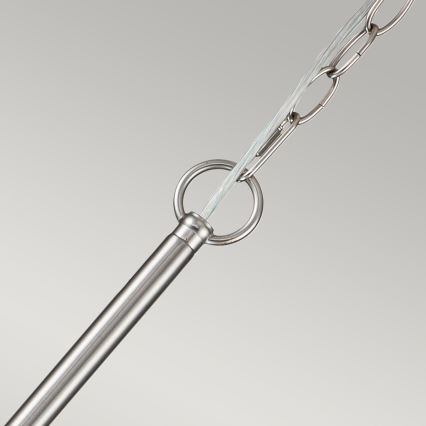 Kichler - Πολυέλαιος με αλυσίδα CAPITOL HILL 6xE14/40W/230V ματ χρώμιο