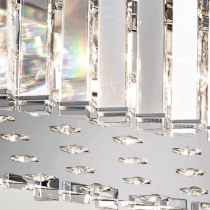 Kichler - Κρεμαστό φωτιστικό μπάνιου LED CRYSTAL SKYE 12xG9/3W/230V IP44
