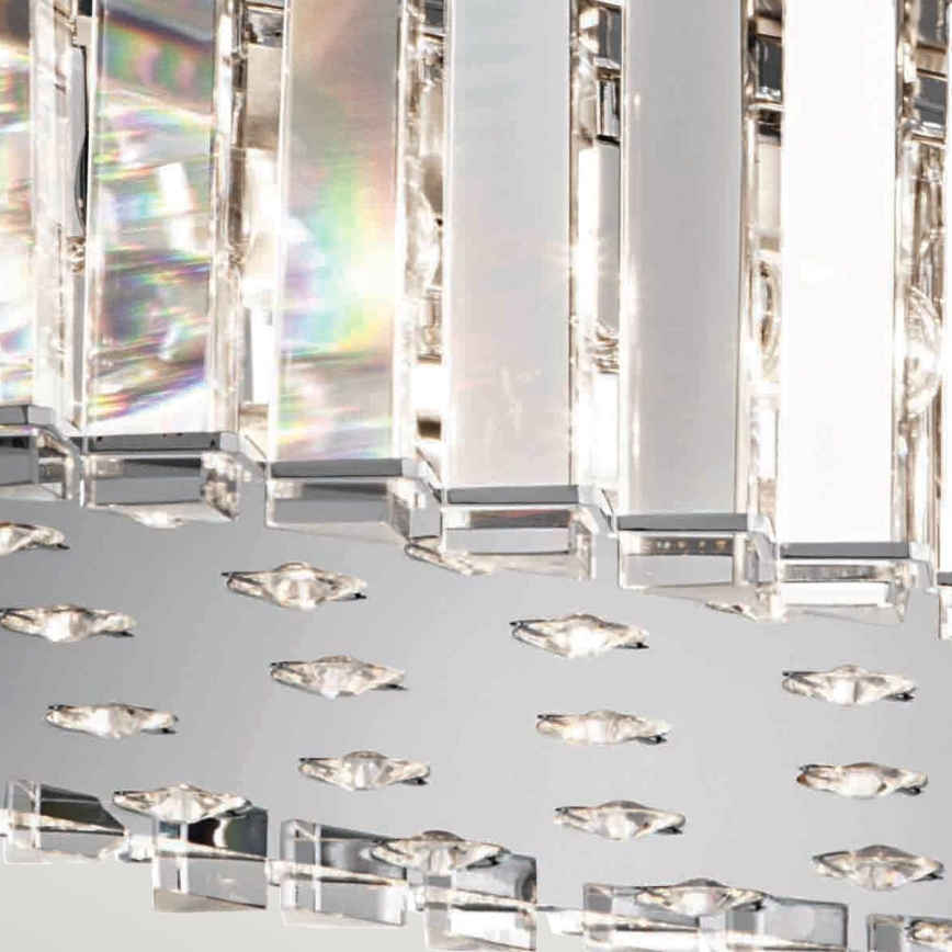 Kichler - Κρεμαστό φωτιστικό μπάνιου LED CRYSTAL SKYE 12xG9/3W/230V IP44