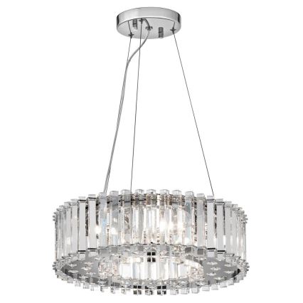 Kichler - Κρεμαστό φωτιστικό μπάνιου LED CRYSTAL SKYE 6xG9/3W/230V IP44