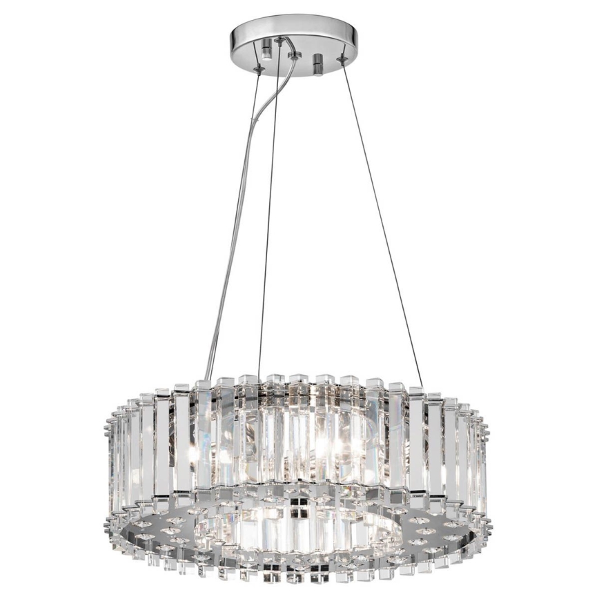 Kichler - Κρεμαστό φωτιστικό μπάνιου LED CRYSTAL SKYE 6xG9/3W/230V IP44