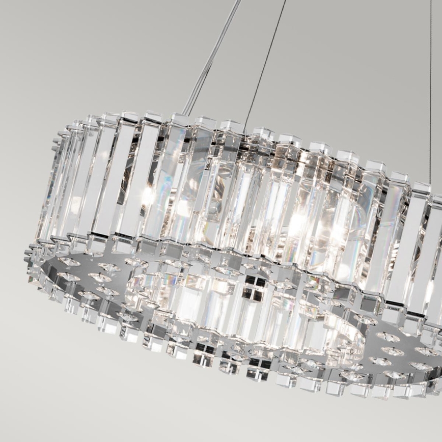 Kichler - Κρεμαστό φωτιστικό μπάνιου LED CRYSTAL SKYE 6xG9/3W/230V IP44