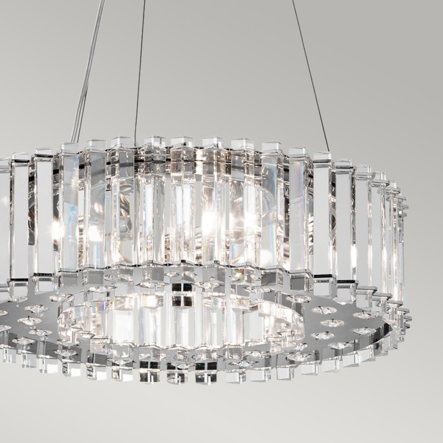 Kichler - Κρεμαστό φωτιστικό μπάνιου LED CRYSTAL SKYE 6xG9/3W/230V IP44
