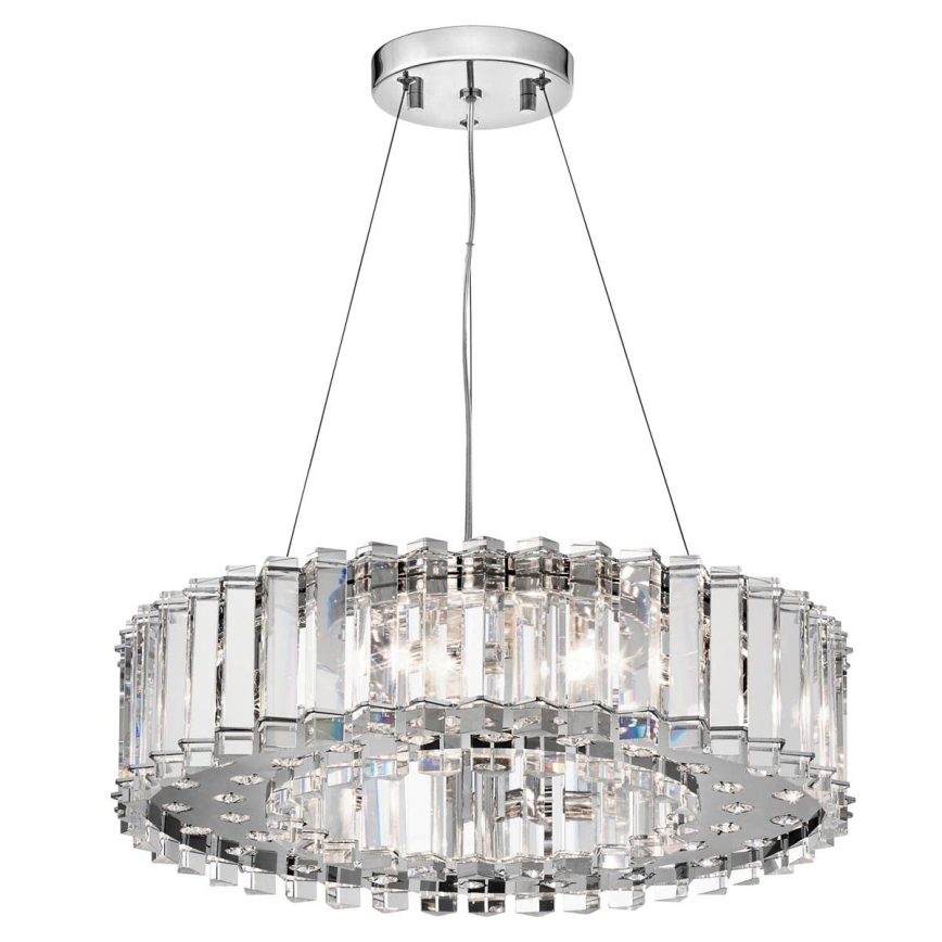 Kichler - Κρεμαστό φωτιστικό μπάνιου LED CRYSTAL SKYE 8xG9/3W/230V IP44