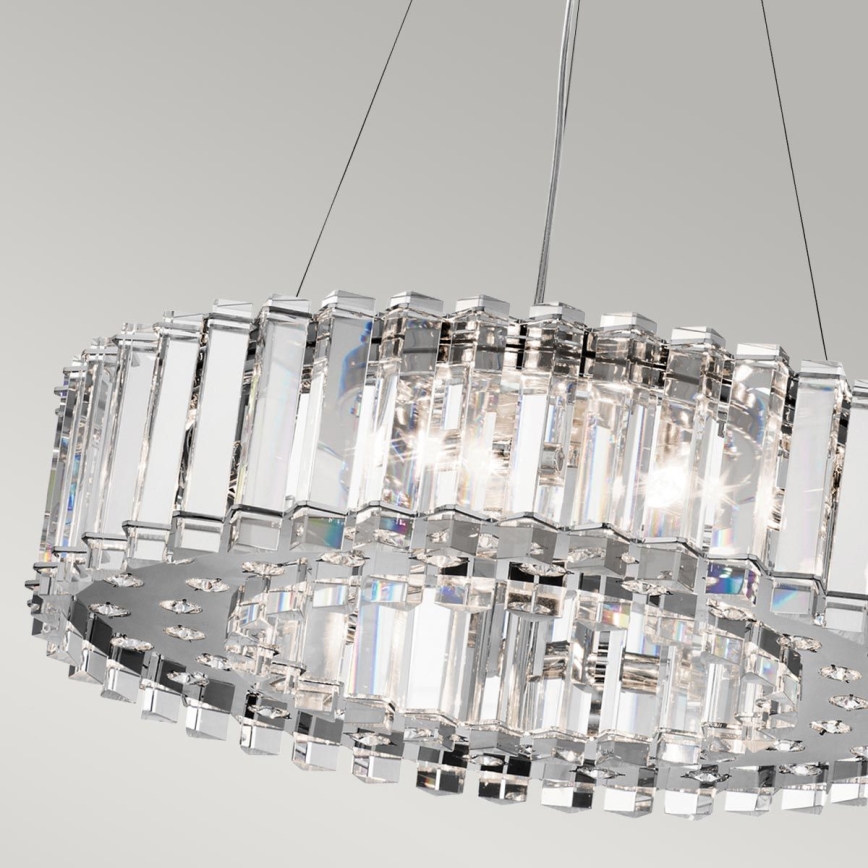 Kichler - Κρεμαστό φωτιστικό μπάνιου LED CRYSTAL SKYE 8xG9/3W/230V IP44