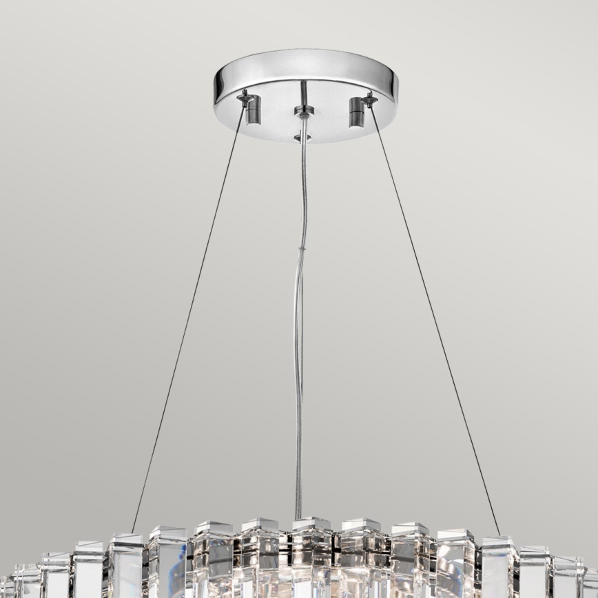 Kichler - Κρεμαστό φωτιστικό μπάνιου LED CRYSTAL SKYE 8xG9/3W/230V IP44