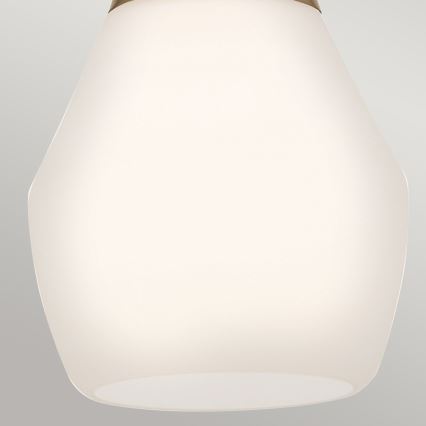 Kichler - Κρεμαστό φωτιστικό DEELA 1xE27/60W/230V διάμετρος 17,8 cm ορείχαλκος