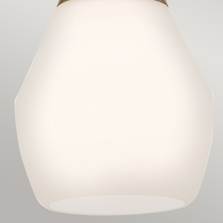 Kichler - Κρεμαστό φωτιστικό DEELA 1xE27/60W/230V διάμετρος 17,8 cm ορείχαλκος