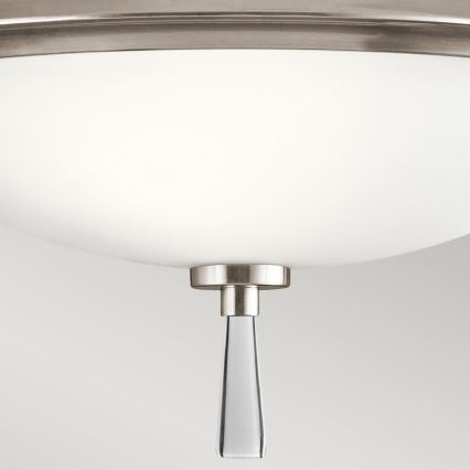 Kichler - Πλαφονιέρα οροφής DREYFUS 3xE27/60W/230V ματ χρώμιο