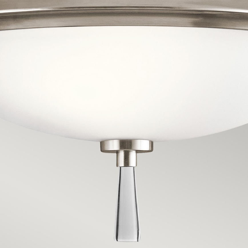 Kichler - Πλαφονιέρα οροφής DREYFUS 3xE27/60W/230V ματ χρώμιο