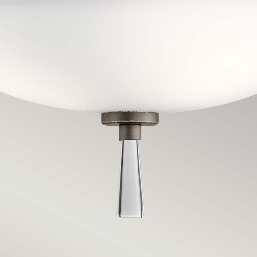 Kichler - Πλαφονιέρα οροφής DREYFUS 3xE27/60W/230V μπρονζέ