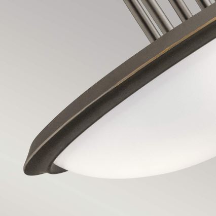 Kichler - Πλαφονιέρα οροφής DREYFUS 3xE27/60W/230V μπρονζέ