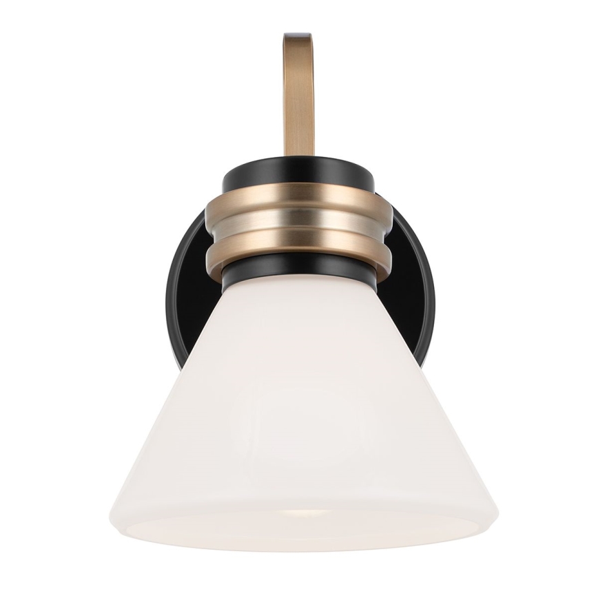 Kichler - LED Φωτιστικό τοίχου μπάνιου FARUM 1xG9/3W/230V IP44 μαύρο/ορείχαλκος